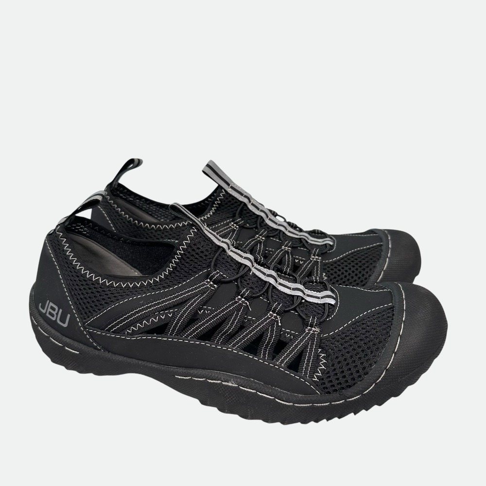 JBU By Jambu Topsail Water Shoes Mens Size 8 Black Mesh Slip On Outdoor